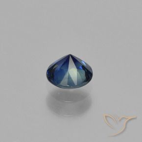 Saphir Bleu foncé naturelle Tour, 0.54 ct, VVS-VS