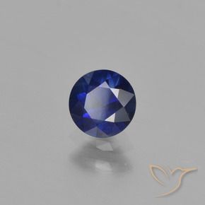 Saphir Bleu crépuscule naturelle Tour, 0.56 ct, VS