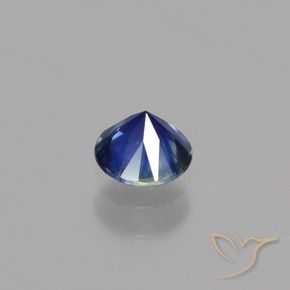 Saphir Bleu crépuscule naturelle Tour, 0.56 ct, VS