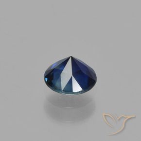 Saphir Bleu foncé naturelle Tour, 0.76 ct, VVS-VS