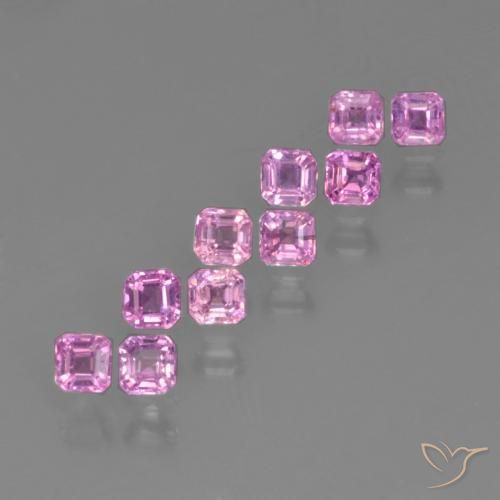 Shop natural 1.25ct Pourpre-rose Saphir gems, Octogone / coupe Émeraude, from Tanzanie at GemSelect. In stock, global shipping!