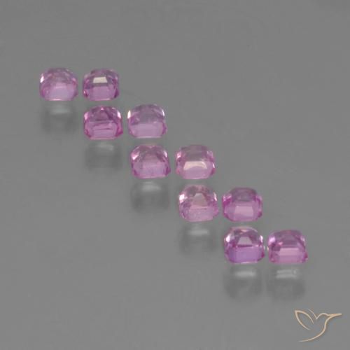 Shop natural 1.25ct Pourpre-rose Saphir gems, Octogone / coupe Émeraude, from Tanzanie at GemSelect. In stock, global shipping!