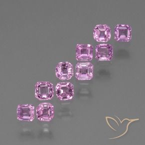 Shop natural 1.56ct Rose pourpre royal léger Saphir gems, Octogone / coupe Émeraude, from Tanzanie at GemSelect. In stock, global shipping!