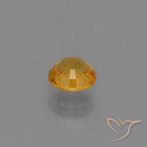 Saphir Doré-orange foncé naturelle Tour, 0.59 ct, VVS