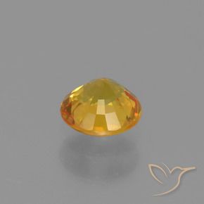 Saphir Doré naturelle Tour, 0.67 ct, VVS-VS