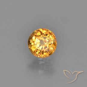 Saphir Orange intense naturelle Tour, 0.67 ct, VVS