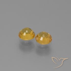 Shop natural 1.29ct Doré moyen Saphir gems, Tour, from Tanzanie at GemSelect. In stock, global shipping!