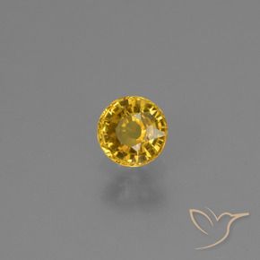 Saphir Doré naturelle Tour, 0.66 ct, VVS-VS