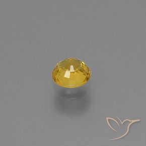 Saphir Doré naturelle Tour, 0.66 ct, VVS-VS