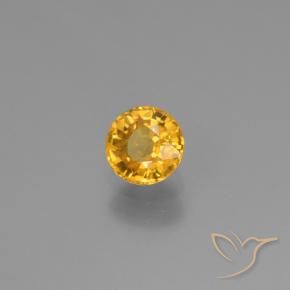 Saphir Doré naturelle Tour, 0.64 ct, VVS-VS