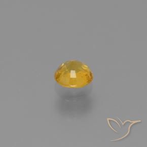 Saphir Doré naturelle Tour, 0.64 ct, VVS-VS