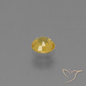 Saphir Doré naturelle Tour, 0.65 ct, VVS-VS
