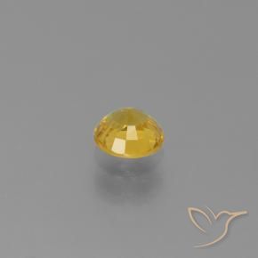 Saphir Doré naturelle Tour, 0.68 ct, VVS-VS
