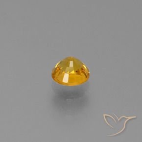 Saphir Doré-orange foncé naturelle Tour, 0.72 ct, VVS-VS