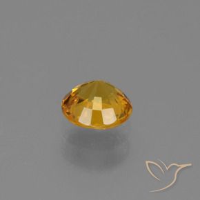 Saphir Or orange foncé naturelle Tour, 0.70 ct, VVS-VS