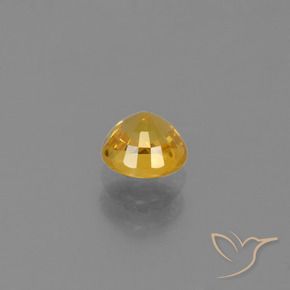 Saphir Doré naturelle Tour, 0.65 ct, VVS-VS