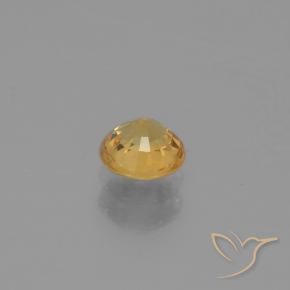 Saphir Orange moyen naturelle Tour, 0.58 ct, VVS-VS