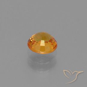 Saphir Orange moyen naturelle Tour, 0.71 ct, VS