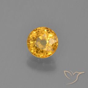 Saphir Orange doré profond naturelle Tour, 0.73 ct, VS