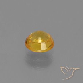 Saphir Orange doré profond naturelle Tour, 0.73 ct, VS