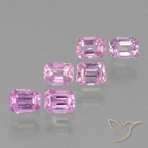 Shop natural 1.74ct Rose pourpre royal léger Saphir gems, Octogone / coupe Émeraude, from Tanzanie at GemSelect. In stock, global shipping!