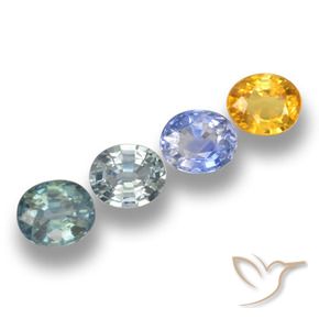 Shop natural 3.67ct Multicolore Saphir gems, ovale, from Tanzanie at GemSelect. In stock, global shipping!