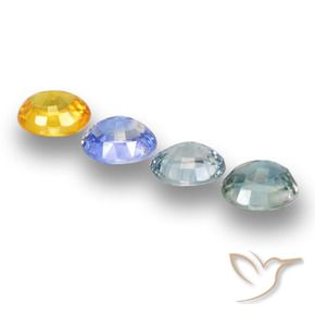 Shop natural 3.67ct Multicolore Saphir gems, ovale, from Tanzanie at GemSelect. In stock, global shipping!