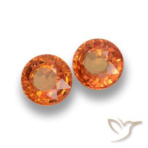 Shop natural 1.16ct Orange moyen Saphir gems, Tour, from Tanzanie at GemSelect. In stock, global shipping!