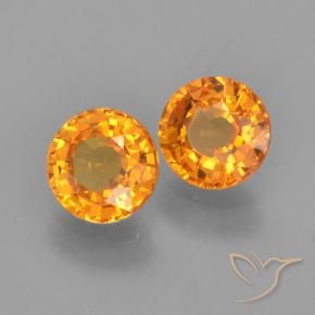 Shop natural 1.18ct Abricot orange Saphir gems, Tour, from Tanzanie at GemSelect. In stock, global shipping!
