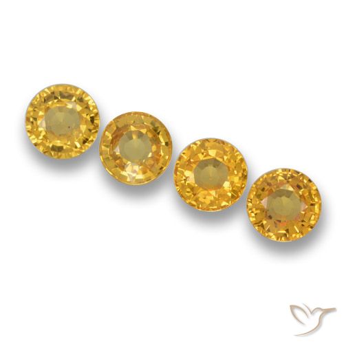 2.42ctw Naturel Doré foncé Saphir, Tour, VVS-VS