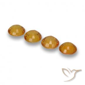 Shop natural 2.29ct Doré-orange foncé Saphir gems, Tour, from Tanzanie at GemSelect. In stock, global shipping!