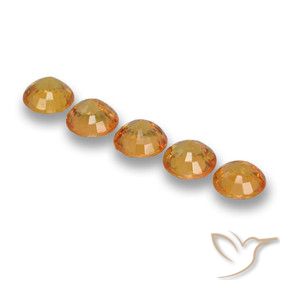 Shop natural 2.72ct Or orange foncé Saphir gems, Tour, from Tanzanie at GemSelect. In stock, global shipping!