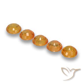 Shop natural 2.86ct Or orange foncé Saphir gems, Tour, from Tanzanie at GemSelect. In stock, global shipping!