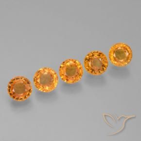 Shop natural 3.27ct Or orange foncé Saphir gems, Tour, from Tanzanie at GemSelect. In stock, global shipping!