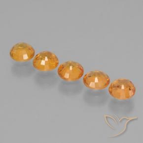 Shop natural 3.27ct Or orange foncé Saphir gems, Tour, from Tanzanie at GemSelect. In stock, global shipping!