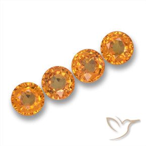 Shop natural 2.33ct Or orange foncé Saphir gems, Tour, from Tanzanie at GemSelect. In stock, global shipping!