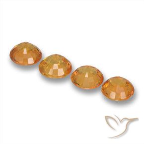 Shop natural 2.33ct Or orange foncé Saphir gems, Tour, from Tanzanie at GemSelect. In stock, global shipping!