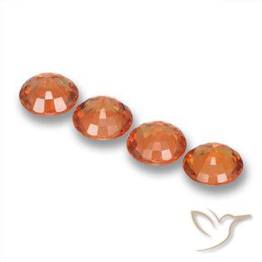 Shop natural 2.19ct Orange rougeâtre Saphir gems, Tour, from Tanzanie at GemSelect. In stock, global shipping!