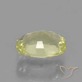 Saphir Jaune citron naturelle Coussin, 1.06 ct, VVS-VS