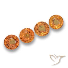 Shop natural 2.85ct Orange moyen Saphir gems, Tour, from Tanzanie at GemSelect. In stock, global shipping!