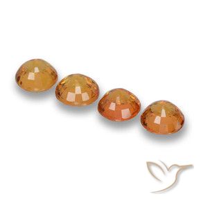 Shop natural 2.85ct Orange moyen Saphir gems, Tour, from Tanzanie at GemSelect. In stock, global shipping!