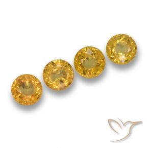 Shop natural 2.37ct Doré profond Saphir gems, Tour, from Tanzanie at GemSelect. In stock, global shipping!