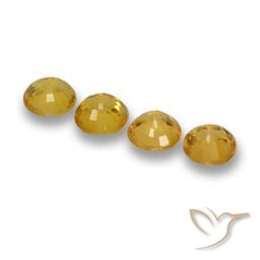 Shop natural 2.37ct Doré profond Saphir gems, Tour, from Tanzanie at GemSelect. In stock, global shipping!
