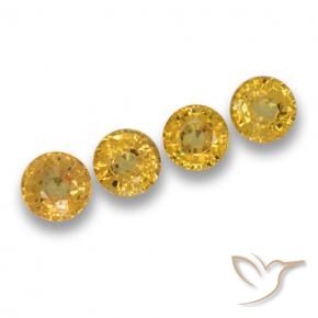 Shop natural 2.69ct Doré profond Saphir gems, Tour, from Tanzanie at GemSelect. In stock, global shipping!