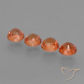 Shop natural 2.79ct Orange feu Saphir gems, Tour, from Tanzanie at GemSelect. In stock, global shipping!