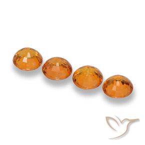 Shop natural 2.44ct Abricot orange Saphir gems, Tour, from Tanzanie at GemSelect. In stock, global shipping!