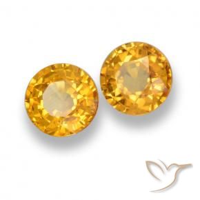 Shop natural 1.28ct Doré moyen Saphir gems, Tour, from Tanzanie at GemSelect. In stock, global shipping!