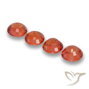 Shop natural 2.46ct Orange moyen Saphir gems, Tour, from Tanzanie at GemSelect. In stock, global shipping!