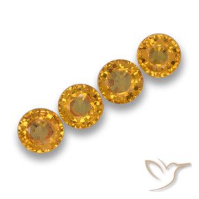 Shop natural 2.20ct Or orange foncé Saphir gems, Tour, from Tanzanie at GemSelect. In stock, global shipping!