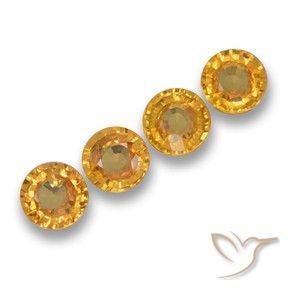 Shop natural 2.32ct Doré-orange foncé Saphir gems, Tour, from Tanzanie at GemSelect. In stock, global shipping!